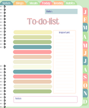 Load image into Gallery viewer, All-in-one &quot;Life Is Good&quot; 18-month planner
