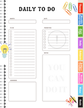 Load image into Gallery viewer, Homeschool &quot;Bundle pages&quot; Planner